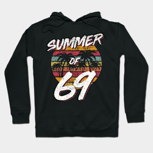 50th Birthday T  Summer of 69  Mom Daddy Hoodie